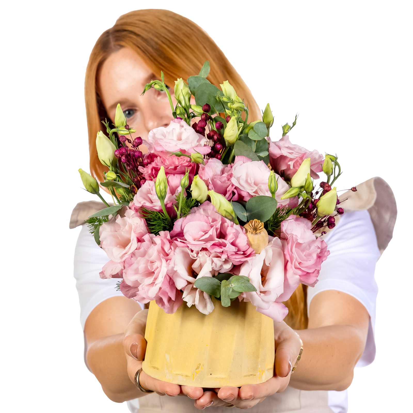 Blush Garden Elegance Lisyantuslar
