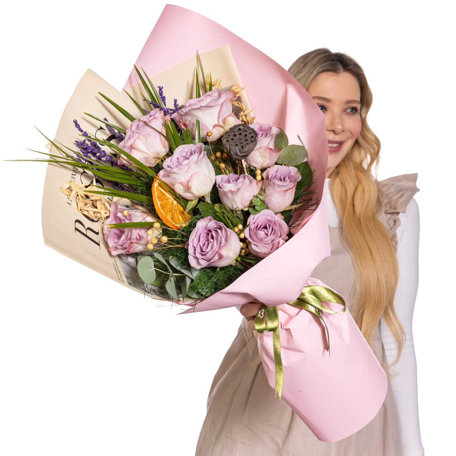 Dreamy Lilac Lila Gül Buketi