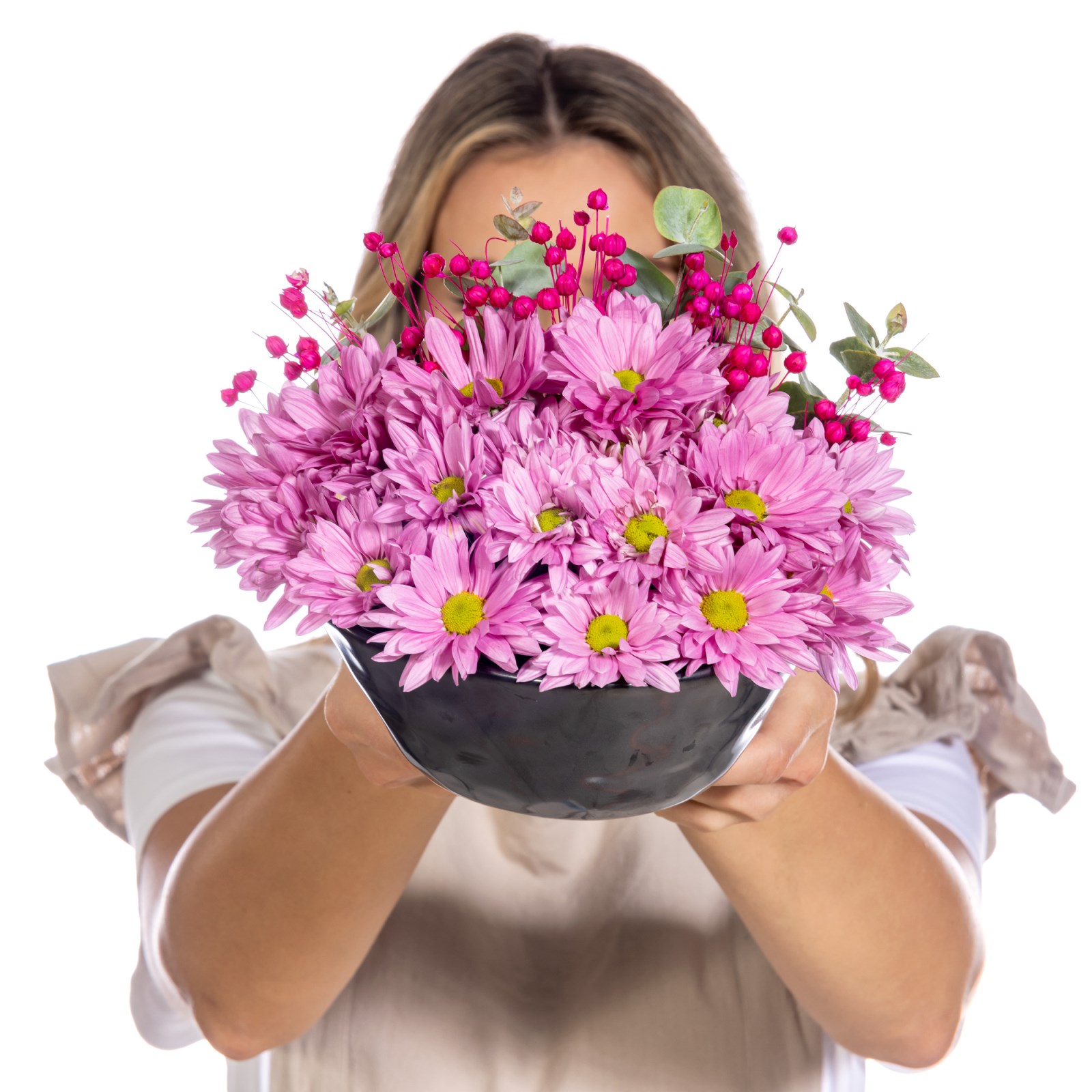 Rosy Harmony Kasımpatı Aranjmanı