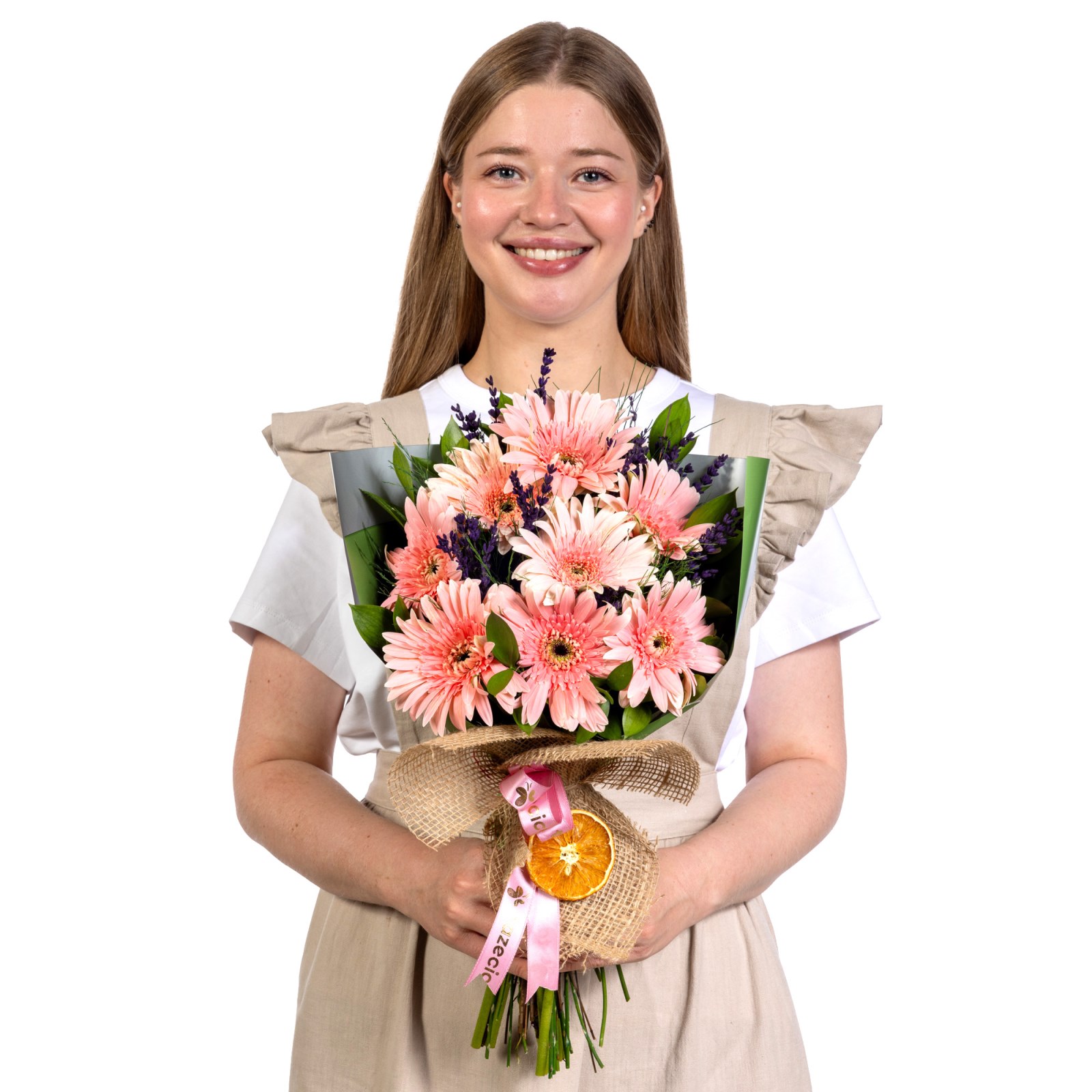 Sunset Harmony Bouquet Gerbera Buketi