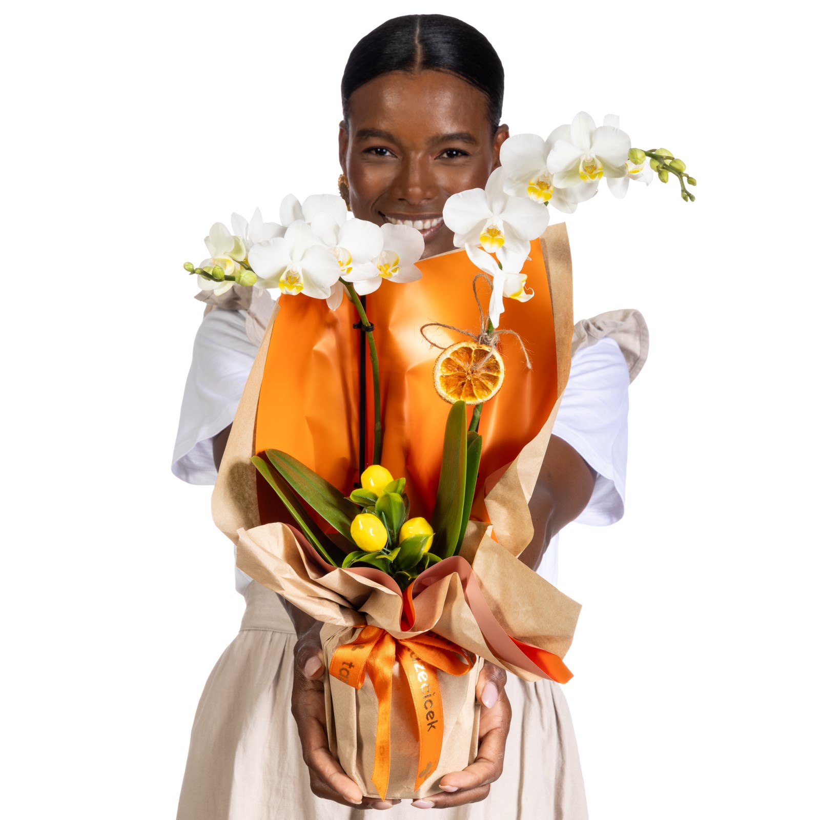 White Grace Elegance Orkide